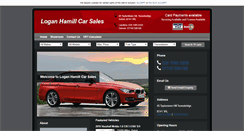 Desktop Screenshot of loganhamillcarsales.co.uk